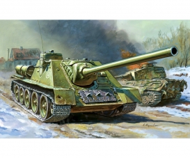 1:72 Soviet Self Propelled Gun SU-100 1:72 Soviet Self Propelled Gun SU-100