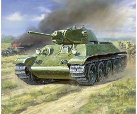 1:100 WWII T34/76 tank 1:100 WWII T34/76 tank
