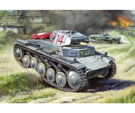 1:100 WWII German Tank II 1:100 WWII German Tank II