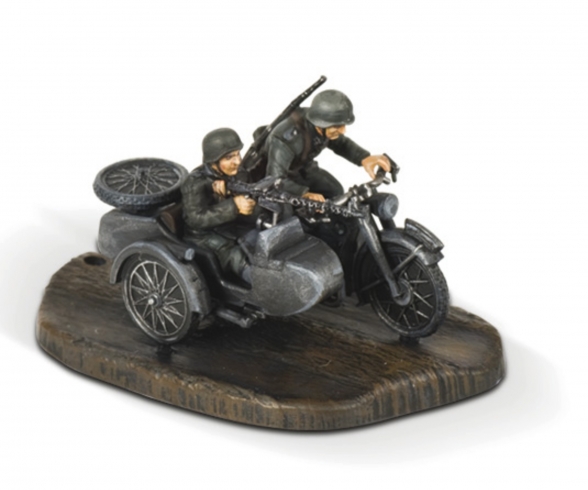 1:72 WWII German Motorcycle R-12 1:72 WWII German Motorcycle R-12