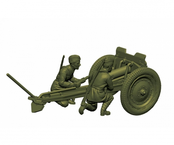 1:72 WWII Soviet 76 mm Geschütz 1:72 WWII Soviet 76 mm Geschütz