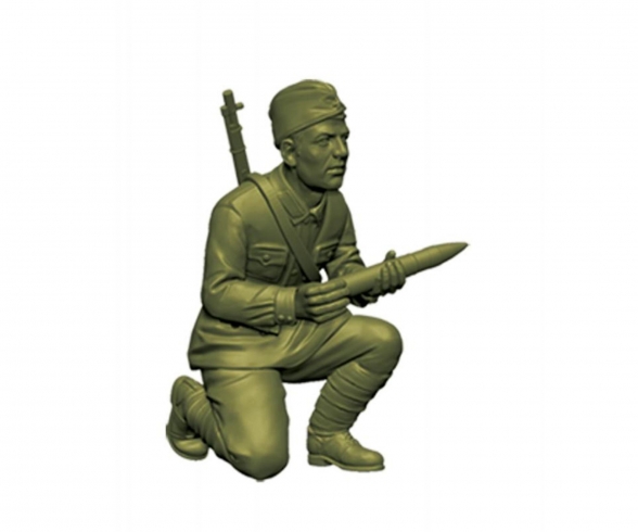 1:72 WWII Soviet 76 mm Geschütz 1:72 WWII Soviet 76 mm Geschütz