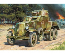 1:100 Soviet Armored Car BA-10 1:100 Soviet Armored Car BA-10