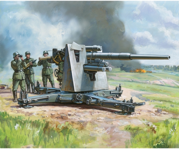 1:72 German 88 mm Flak 36/37 1:72 German 88 mm Flak 36/37