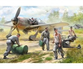 1:72 German airforce ground crew 1:72 German airforce ground crew