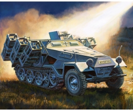 1/100 Sd.Kfz251/1 Ausf.B "Stuka zu Fuss" 1/100 Sd.Kfz251/1 Ausf.B "Stuka zu Fuss"