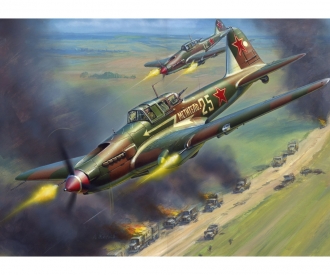 1 72 Ilyushin Il 2 Stormovik Mod 1942 Zvezda Plastic Models Categories Shop Carson Modelsport Com