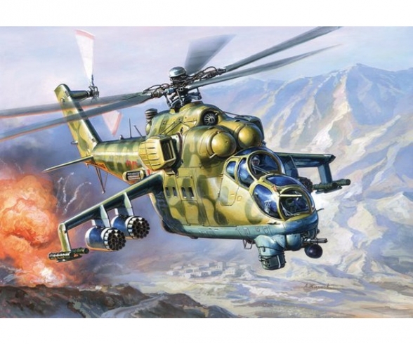 1:72 Helicopter Mi-24V "Hind" C 1:72 Helicopter Mi-24V "Hind" C