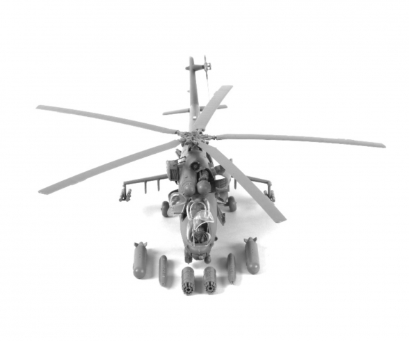 1:72 Helicopter Mi-24V "Hind" C 1:72 Helicopter Mi-24V "Hind" C