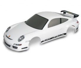 1:10 Kaross. Porsche 911 GT3 weiß+Dekor 1:10 Kaross. Porsche 911 GT3 weiß+Dekor