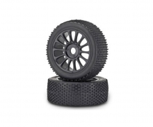 1:8CY Tyre/Wheel-Set Buggy, black (2) 1:8CY Tyre/Wheel-Set Buggy, black (2)