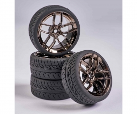 1:10 Wheel Set 10 sp. Design (4) smoke 1:10 Wheel Set 10 sp. Design (4) smoke