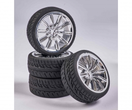 1:10 Wheel Set M-Design (4) chrome 1:10 Wheel Set M-Design (4) chrome