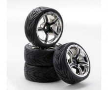 1:10 SC-Wheel AMC Style ch./black (4) 1:10 SC-Wheel AMC Style ch./black (4)
