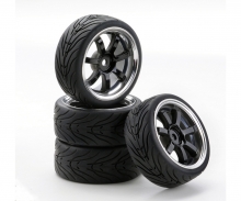 1:10 SC-Wheel W7 Style chrome/black (4) 1:10 SC-Wheel W7 Style chrome/black (4)