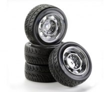 1:10 SC-Wheel Rat Style silver (4) 1:10 SC-Wheel Rat Style silver (4)