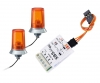 24x15mm Orange Flashing Light w/Elec.(2) 24x15mm Orange Flashing Light w/Elec.(2)