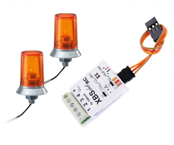 24x15mm Orange Flashing Light w/Elec.(2) 24x15mm Orange Flashing Light w/Elec.(2)