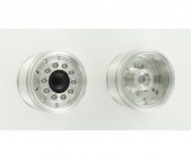 1:14 Alum. Front wheel wide/round h. (2) 1:14 Alum. Front wheel wide/round h. (2)