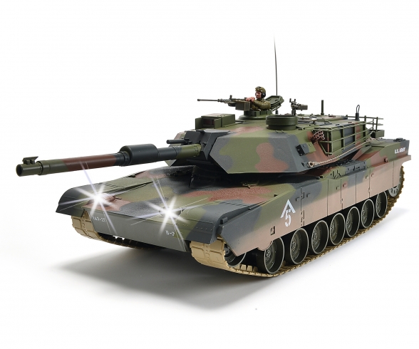 1:16 M1 A1 Abrams, 27 MHz, 100% RTR 1:16 M1 A1 Abrams, 27 MHz, 100% RTR