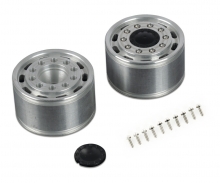 1:14 Alum. Front wheel wide/long h. (2) 1:14 Alum. Front wheel wide/long h. (2)