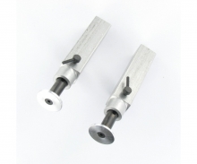 1:14 Alum. Trailer support legs (2) 73mm 1:14 Alum. Trailer support legs (2) 73mm
