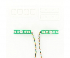 1:14 7,2V LED-PCB Scania Taillight 1:14 7,2V LED-PCB Scania Taillight