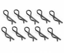 Body pins 27 mm, 10 pieces, black Body pins 27 mm, 10 pieces, black