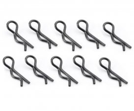 Body pins 27 mm, 10 pieces, black Body pins 27 mm, 10 pieces, black