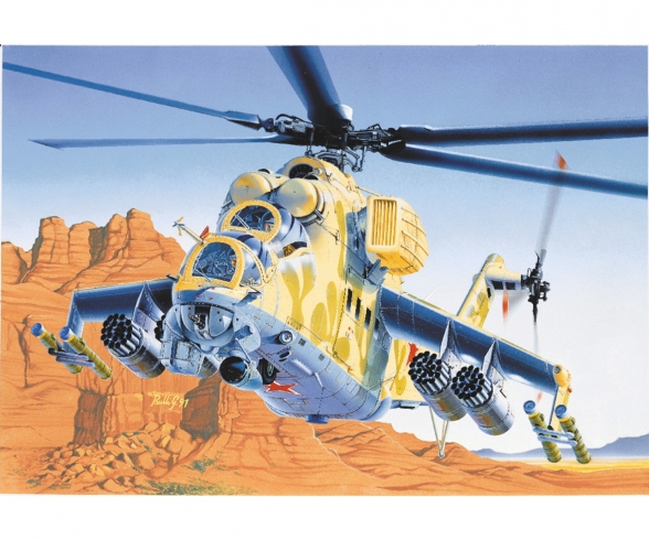 1:72 MIL-24 HIND D/E soviet.ATTACK Heli 1:72 MIL-24 HIND D/E soviet.ATTACK Heli