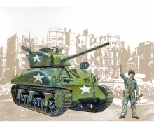 1:35 Sherman M4A1 1:35 Sherman M4A1
