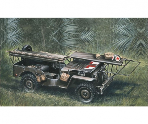 1:35 1/4 Ton 4x4 Krankenwagen Jeep 1:35 1/4 Ton 4x4 Krankenwagen Jeep