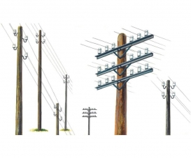 1:35 Telegrafenmast 1:35 Telegrafenmast