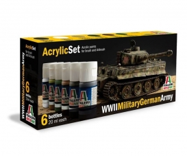 Acryl Set WWII Military German Army Acryl Set WWII Military German Army
