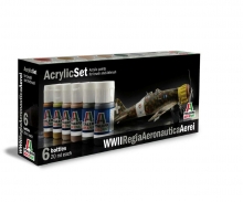 Acrylic Set WWII Aerei Regia Aeronautica Acrylic Set WWII Aerei Regia Aeronautica