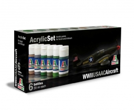 Acrylic Set WWII USAAC Aircraft Acrylic Set WWII USAAC Aircraft