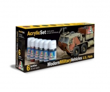 Acrylic Set Modern Military Vehicles Acrylic Set Modern Military Vehicles