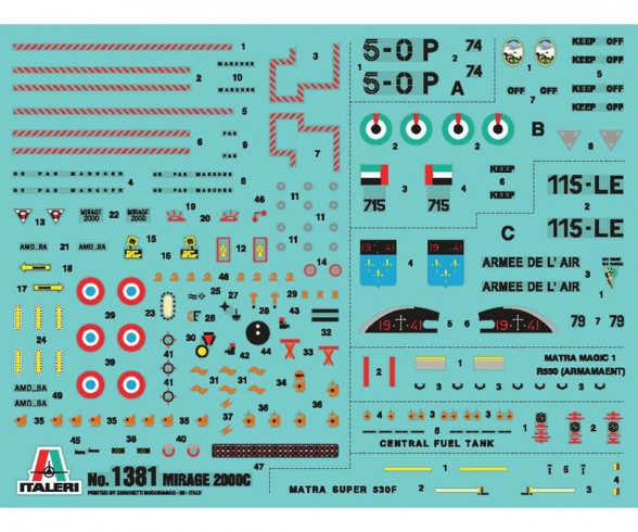 1:72 MIRAGE 2000C 1:72 MIRAGE 2000C