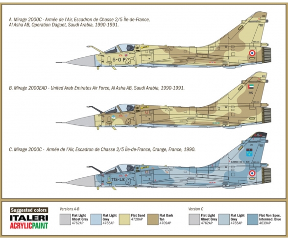 1:72 MIRAGE 2000C 1:72 MIRAGE 2000C