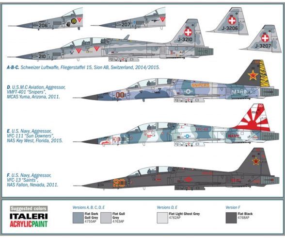 1:72 F-5 F Twin Seater 1:72 F-5 F Twin Seater