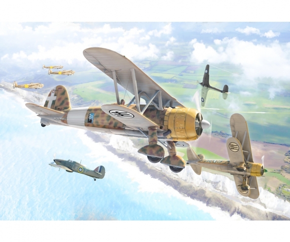 1:72 Fiat CR.42 Falco 1:72 Fiat CR.42 Falco