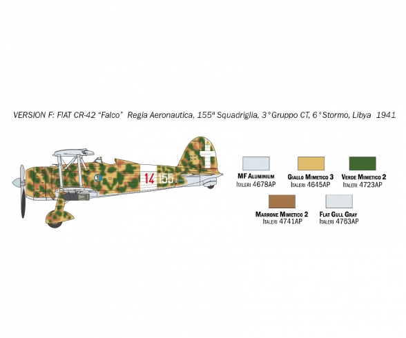 1:72 Fiat CR.42 Falco 1:72 Fiat CR.42 Falco