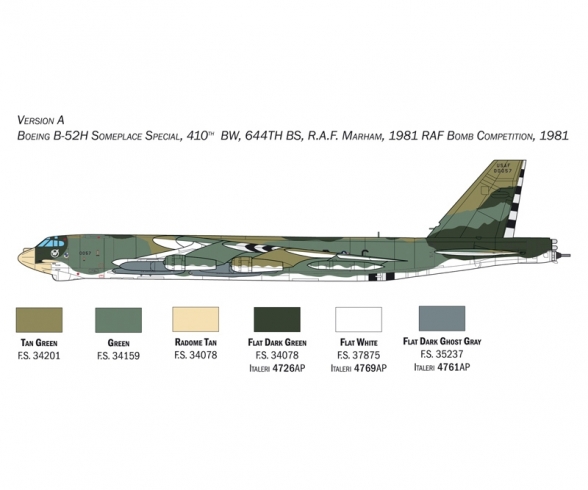 1:72 Boeing B-52H Stratofortress 1:72 Boeing B-52H Stratofortress