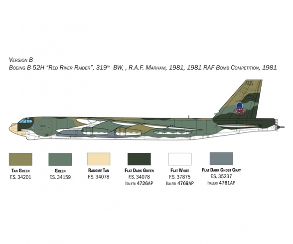 1:72 Boeing B-52H Stratofortress 1:72 Boeing B-52H Stratofortress