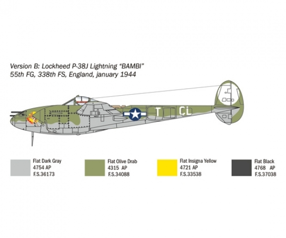 1:72 US P-38J Lightning 1:72 US P-38J Lightning