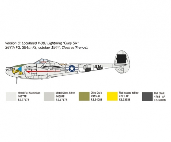 1:72 US P-38J Lightning 1:72 US P-38J Lightning