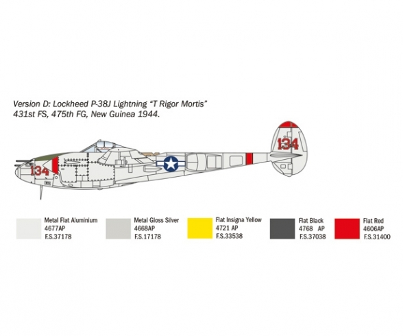 1:72 US P-38J Lightning 1:72 US P-38J Lightning