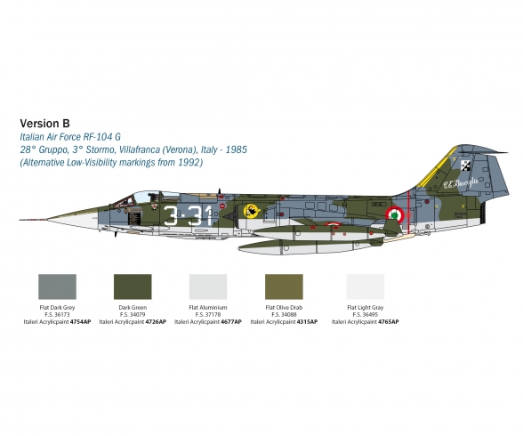 1:32 F-104G/S - RF-104G Starfighter 1:32 F-104G/S - RF-104G Starfighter