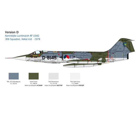 1:32 F-104G/S - RF-104G Starfighter 1:32 F-104G/S - RF-104G Starfighter