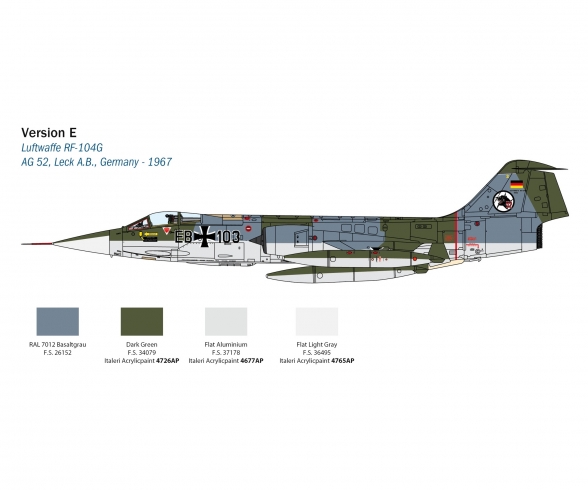 1:32 F-104G/S - RF-104G Starfighter 1:32 F-104G/S - RF-104G Starfighter
